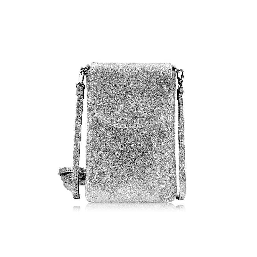 Gigi NY Metallic Emmie Phone Crossbody