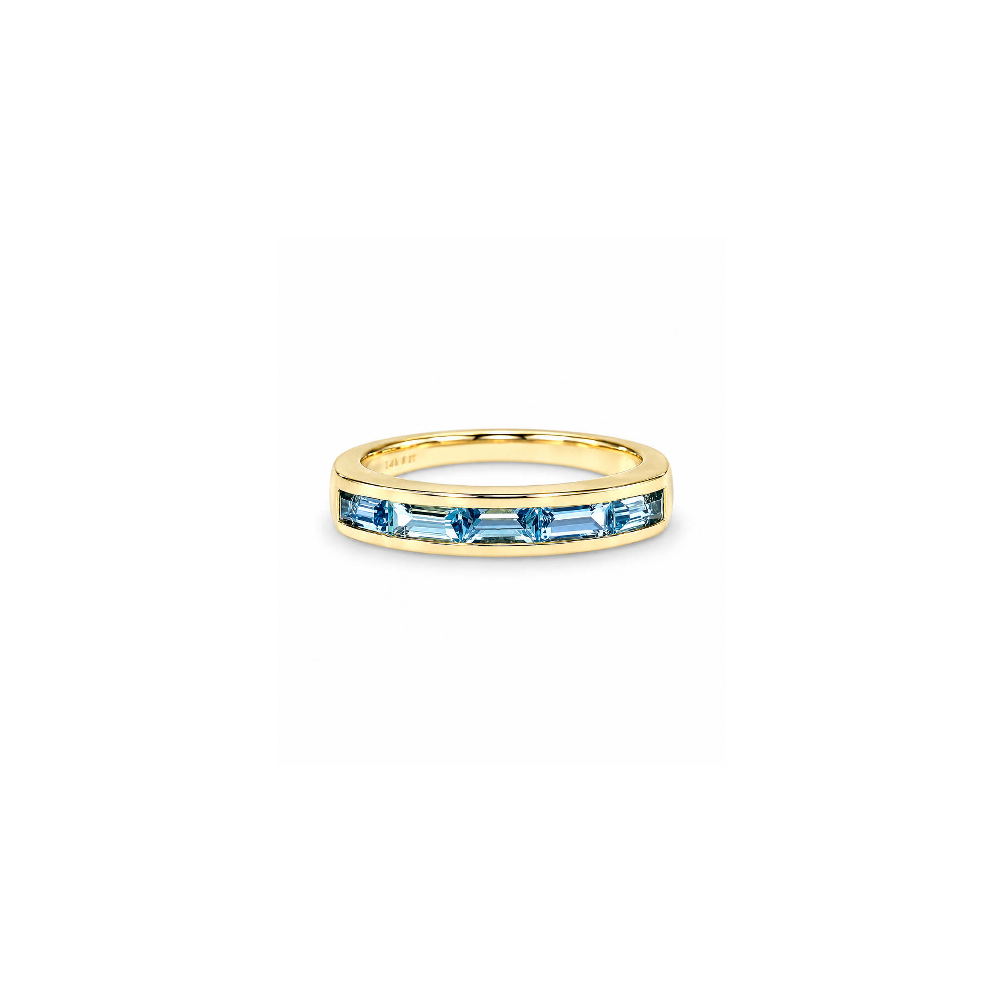 Jane Taylor Aquamarine Small Baguette Ring - Limited Edition