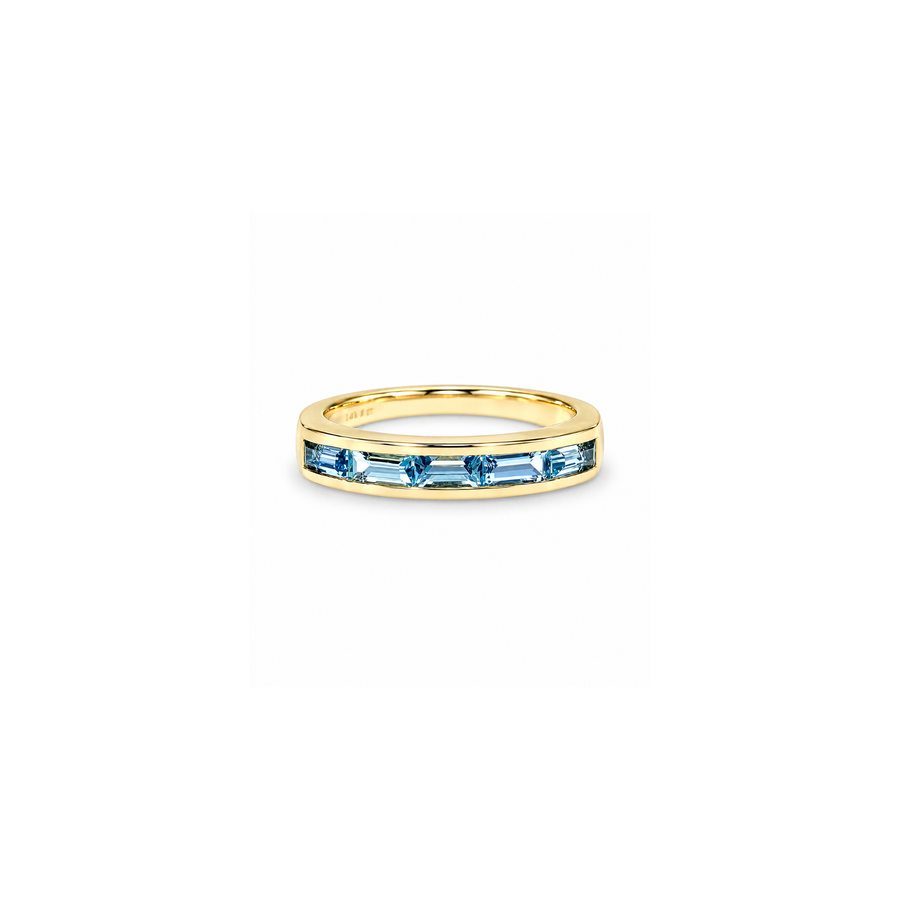 Jane Taylor Aquamarine Small Baguette Ring - Limited Edition