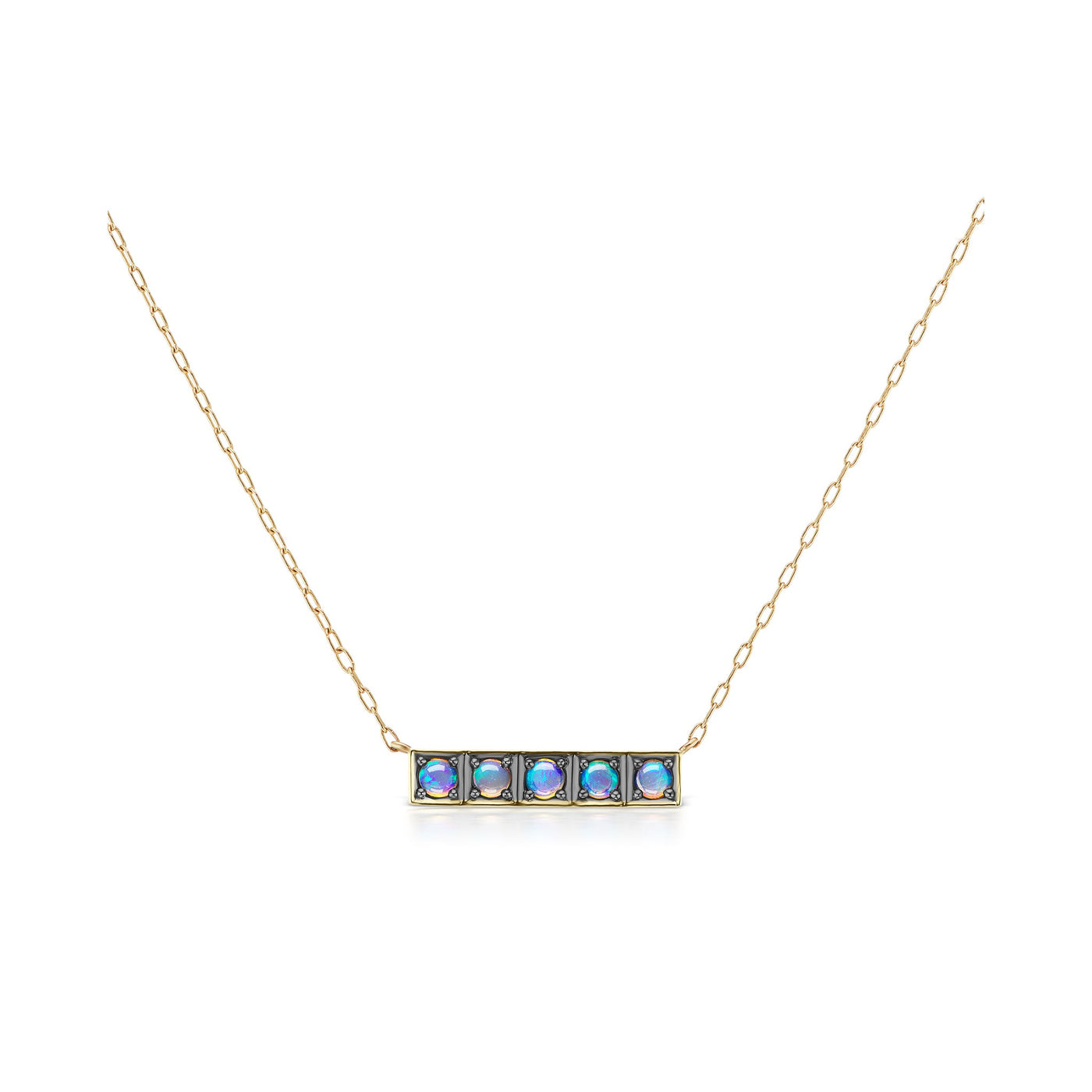 Jane Taylor Australian Opal Bar Necklace