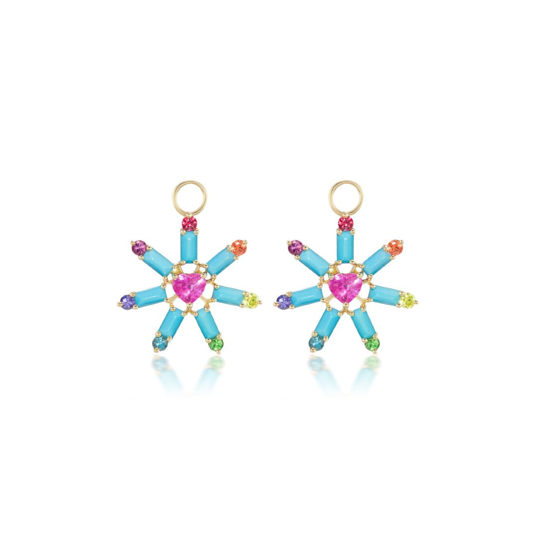 Jane Taylor Flower Power Earring Charms