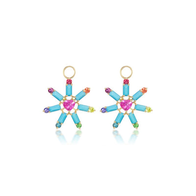 Jane Taylor Flower Power Earring Charms