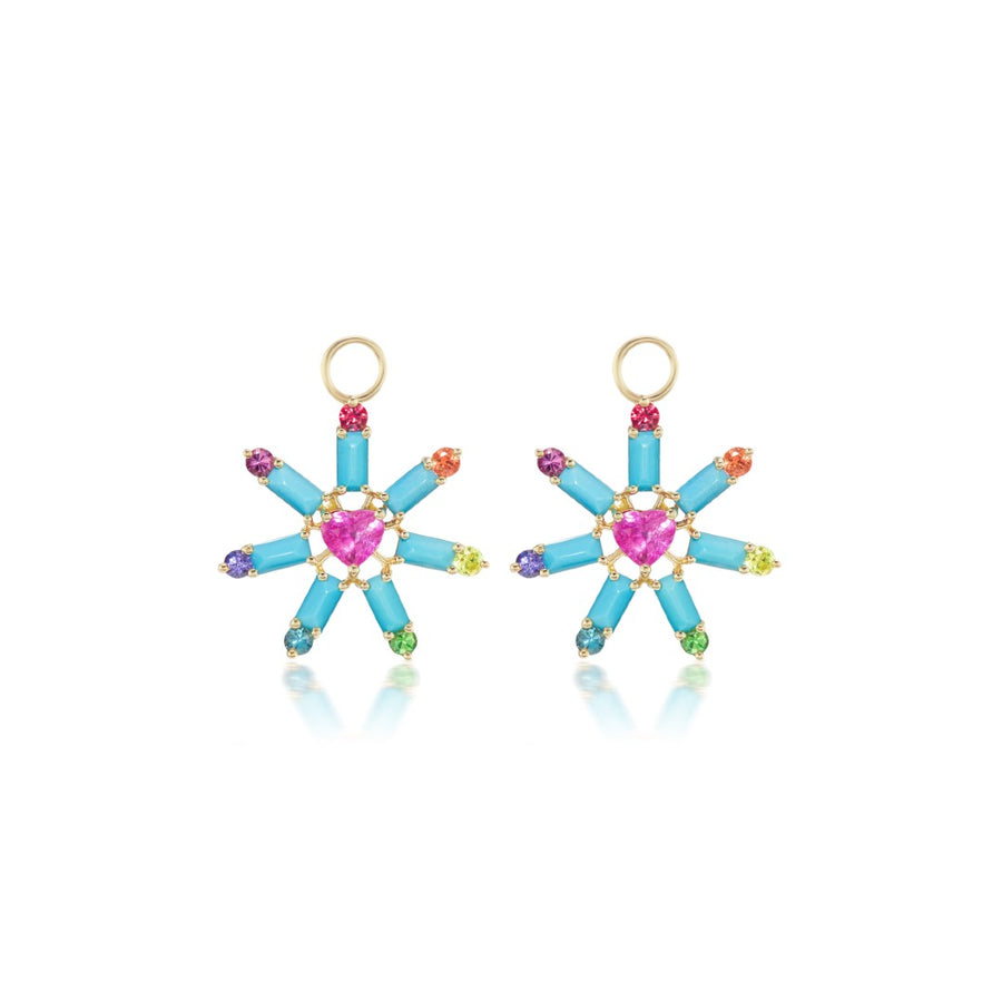 Jane Taylor Flower Power Earring Charms