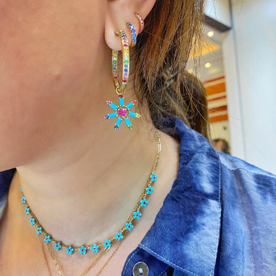 Jane Taylor Flower Power Earring Charms
