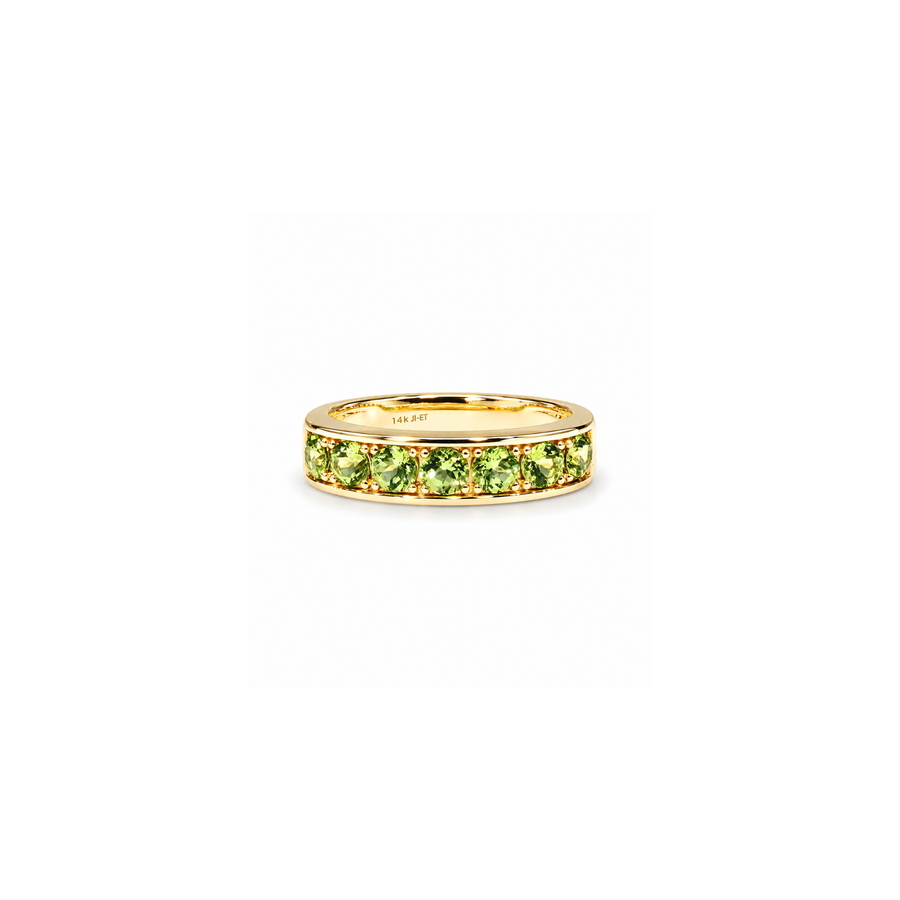 Jane Taylor Peridot Large Round Ring