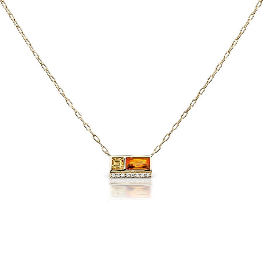 Jane Taylor Petite Citrine Necklace