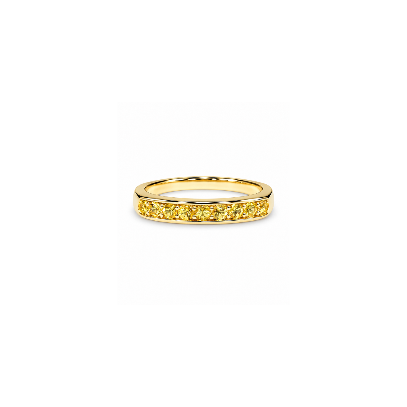 Jane Taylor Yellow Sapphire Small Round Ring