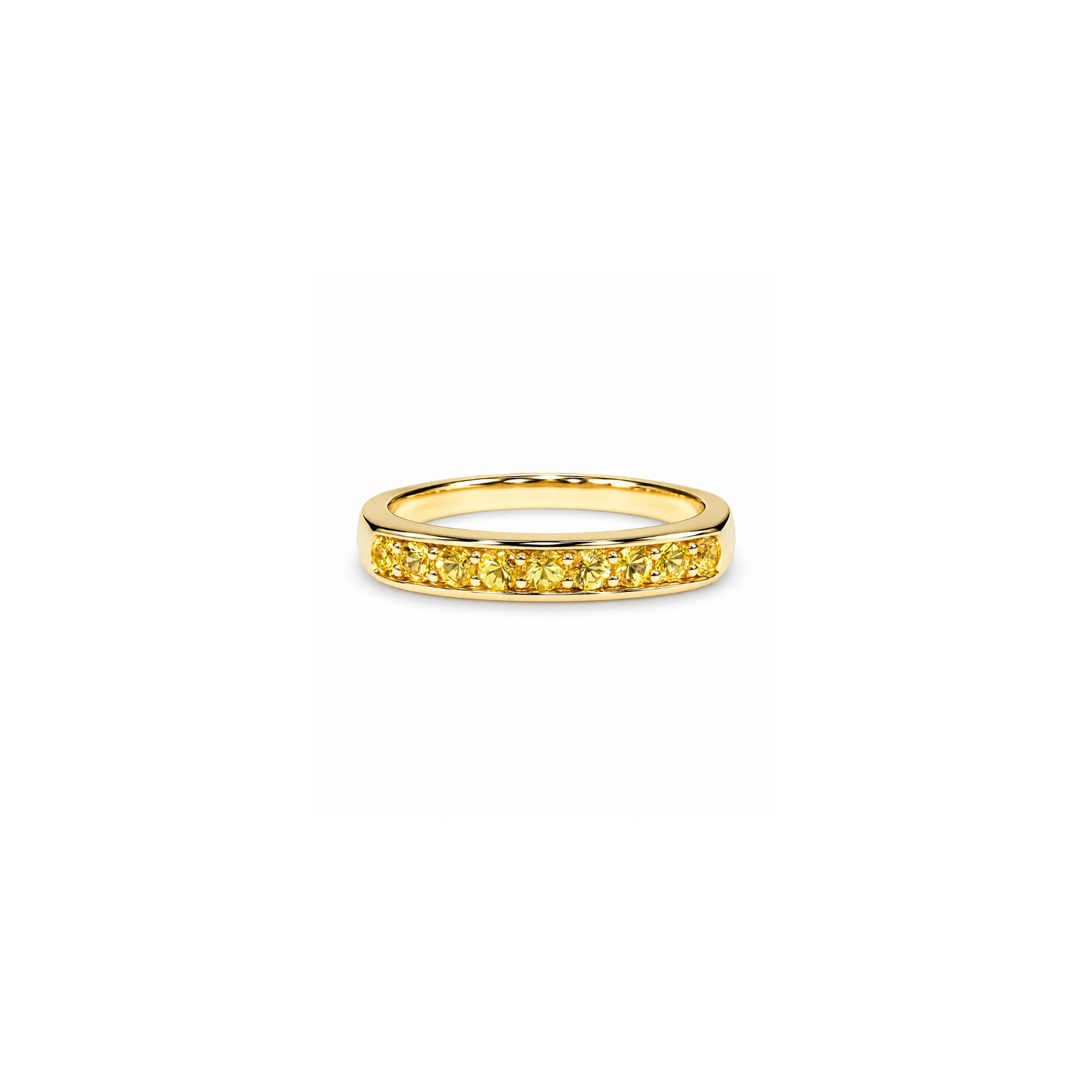 Jane Taylor Yellow Sapphire Small Round Ring