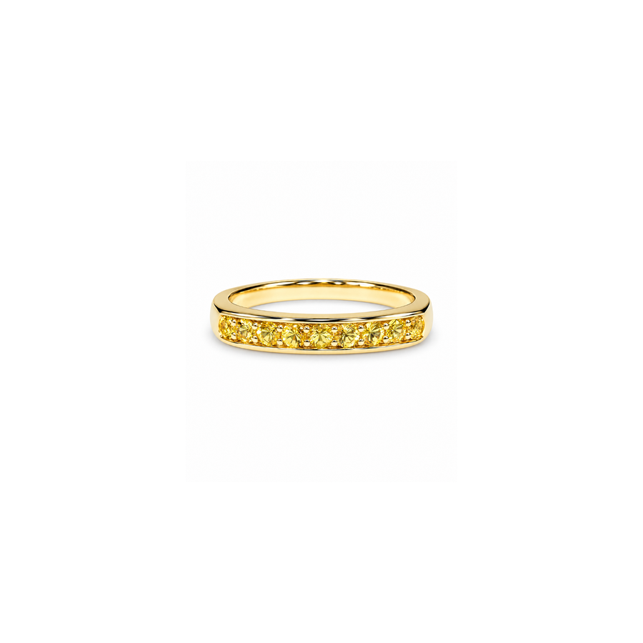 Jane Taylor Yellow Sapphire Small Round Ring