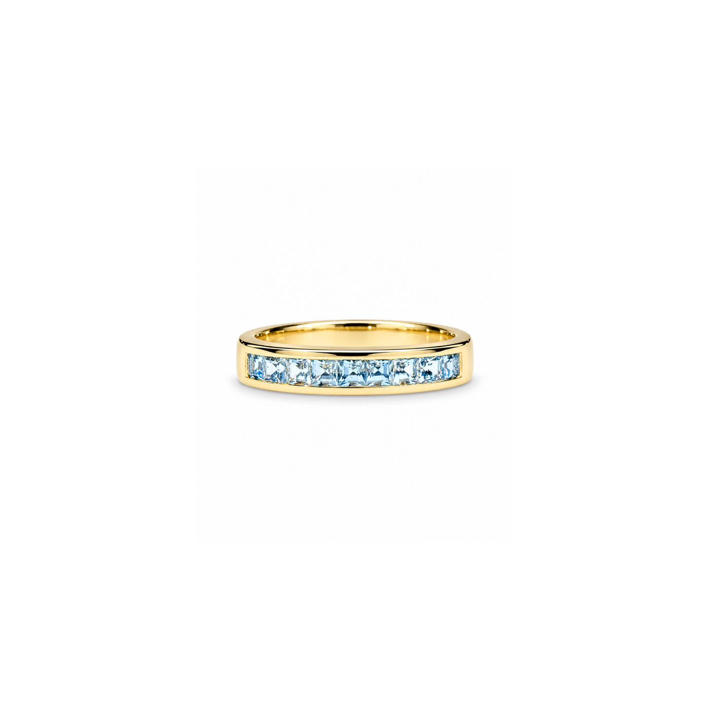 Jane Taylor Aquamarine Small Square Ring - Limited Edition