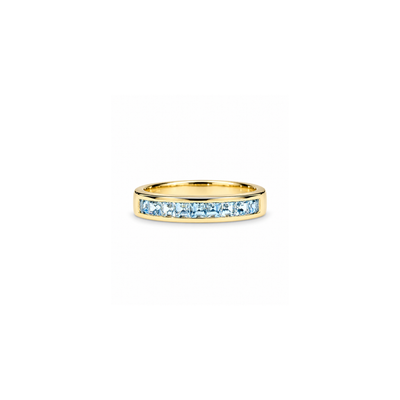 Jane Taylor Aquamarine Small Square Ring - Limited Edition