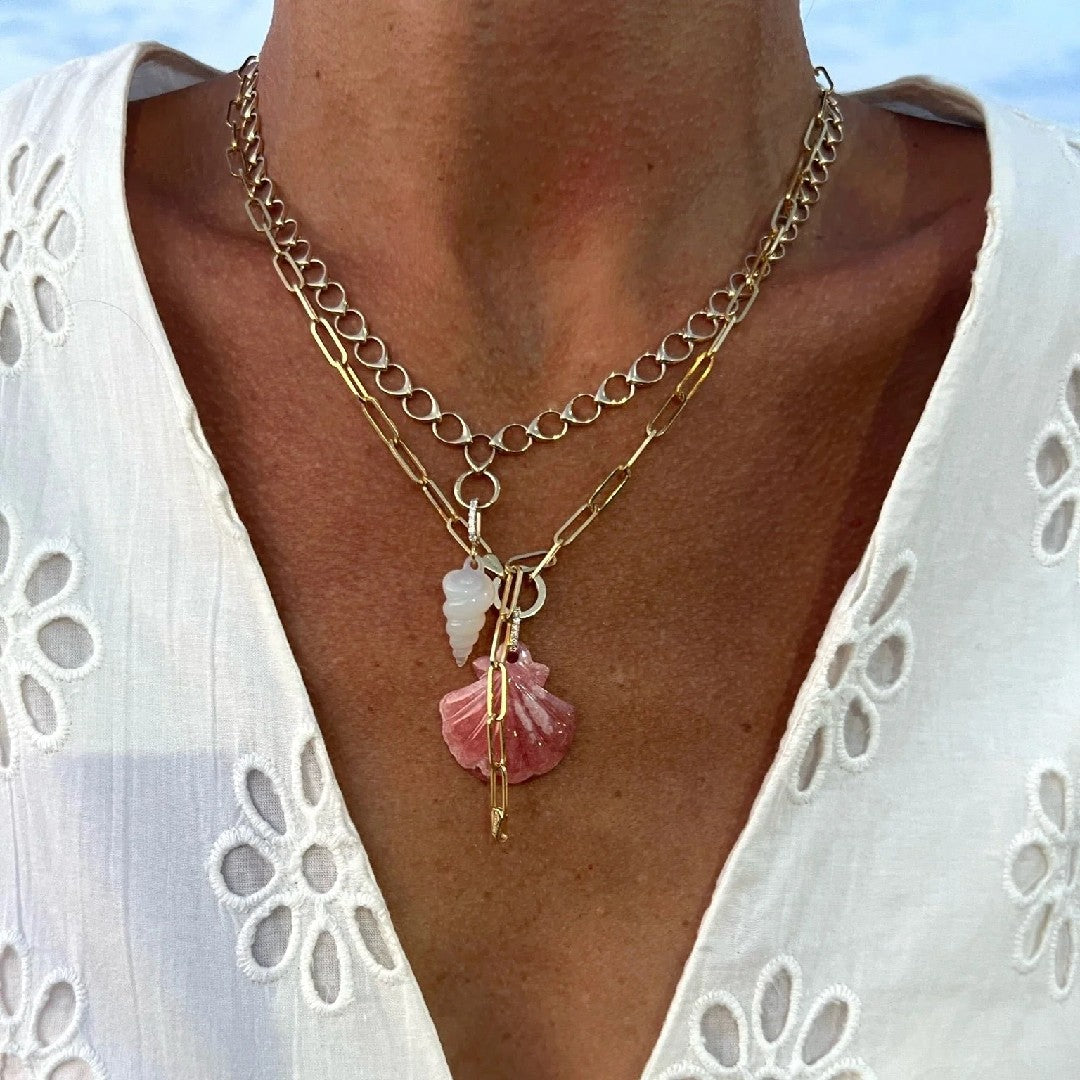 Kate Collins Small Paperclip Chain