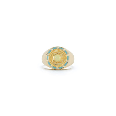Kate Collins Clarity Signet Ring