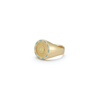 Kate Collins Clarity Signet Ring