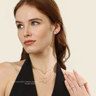 Ella Stein Lab Diamond Timeless Sparkle Necklace