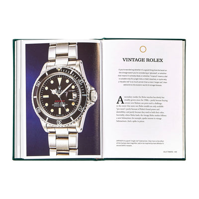 Little Book of Rolex Green Leather Bound Keepsake Book