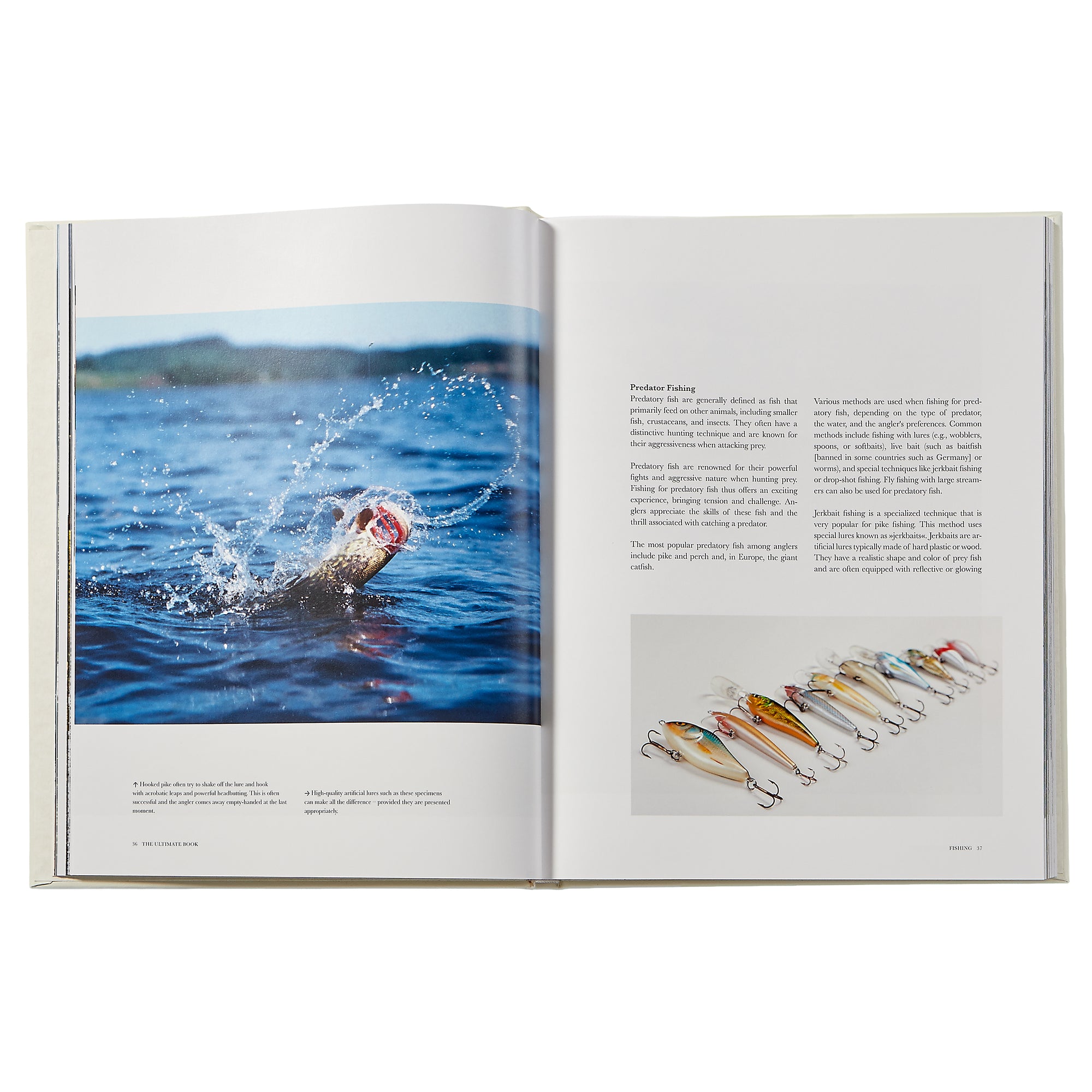 Fishing: The Ultimate Book Leather Bound Keepsake Book