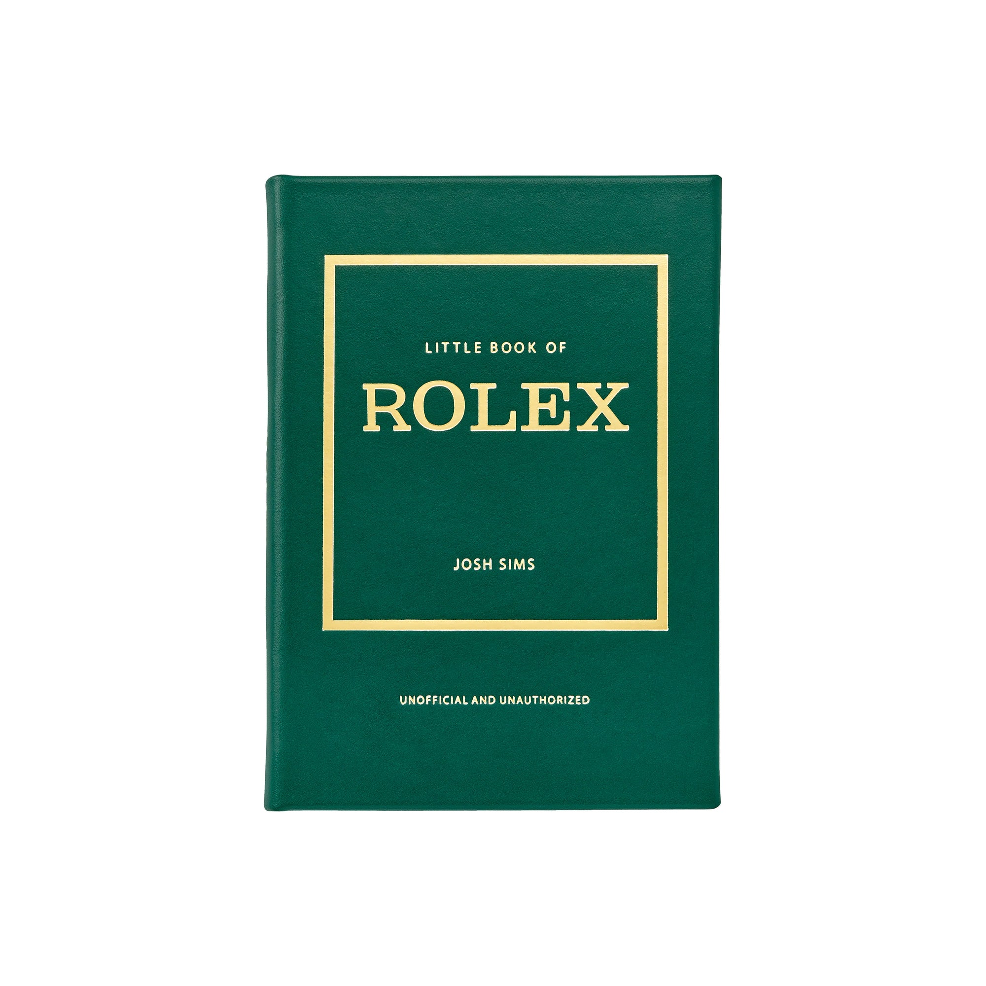 Little Book of Rolex Green Leather Bound Keepsake Book