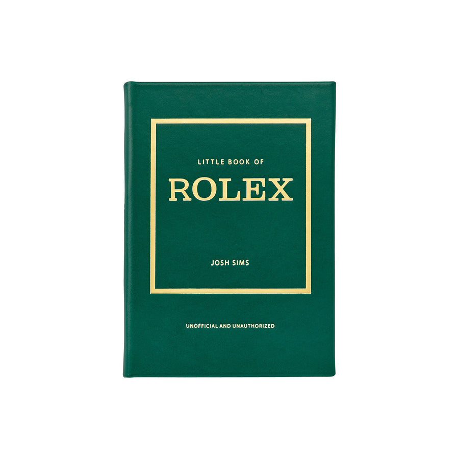 Little Book of Rolex Green Leather Bound Keepsake Book