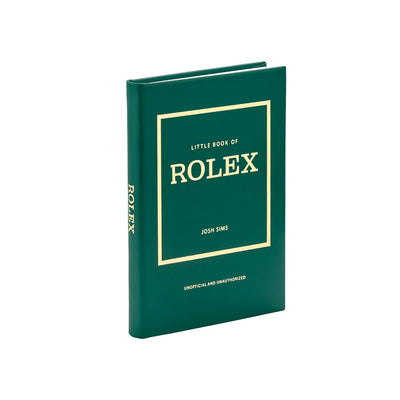 Little Book of Rolex Green Leather Bound Keepsake Book