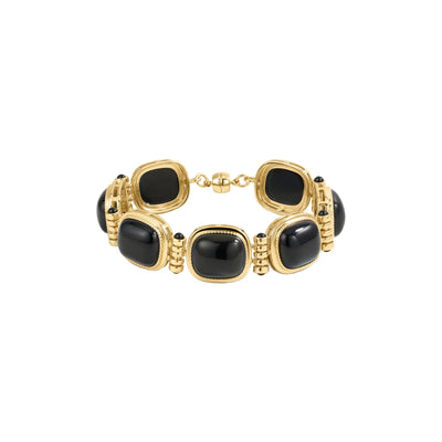 Luv AJ The Midnight Mesa Beaded Bracelet in Gold