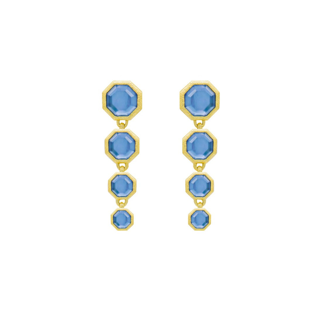 Marcia Moran Balboa Tanzanite Cascade Earrings