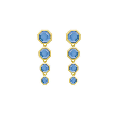 Marcia Moran Balboa Tanzanite Cascade Earrings