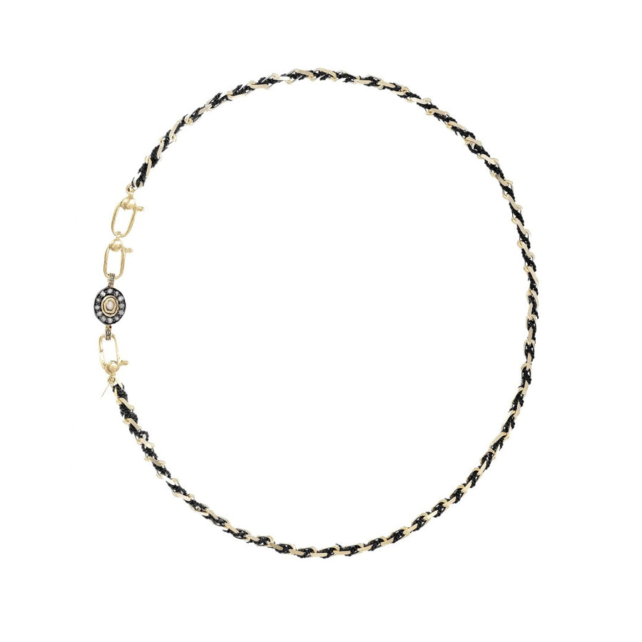 Marie Laure Chamorel Two Tone Polki Diamond Necklace N° 952