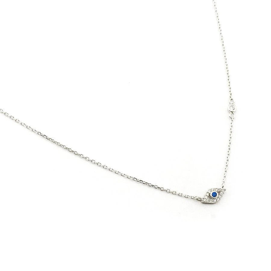 Mini Evil Eye Pendant Necklace