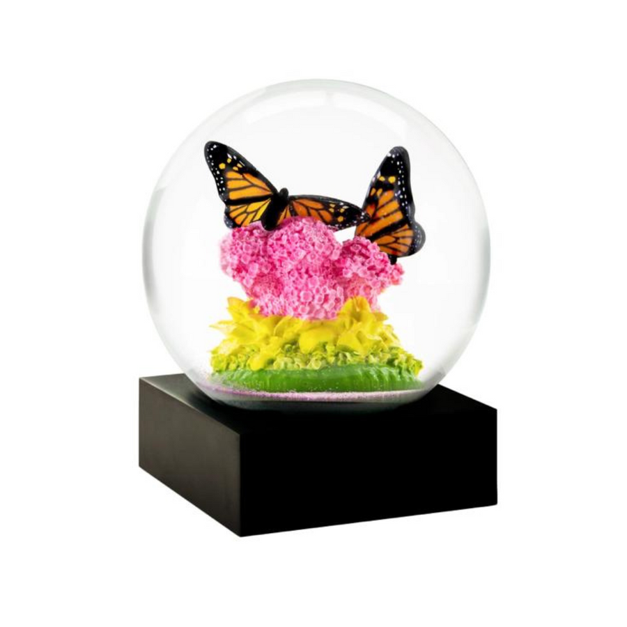 Monarch with Milkweed Keepsake Snow Globe
