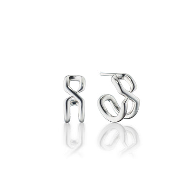 Monica Rich Kosann The Symbol Small Infinity Hoop Earrings