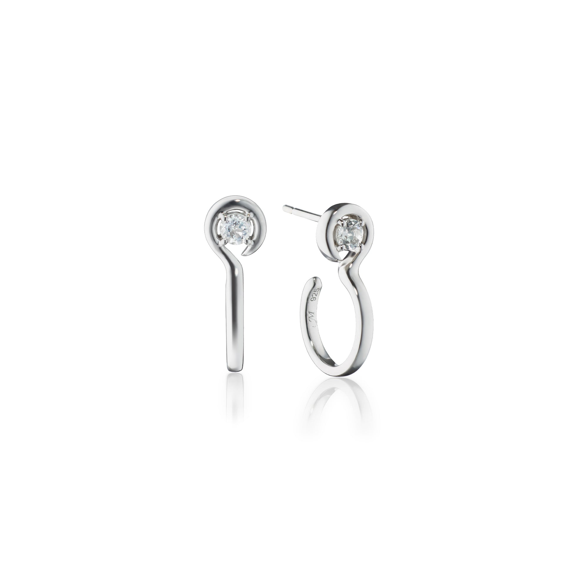 Monica Rich Kosann The Twist Infinity Earrings