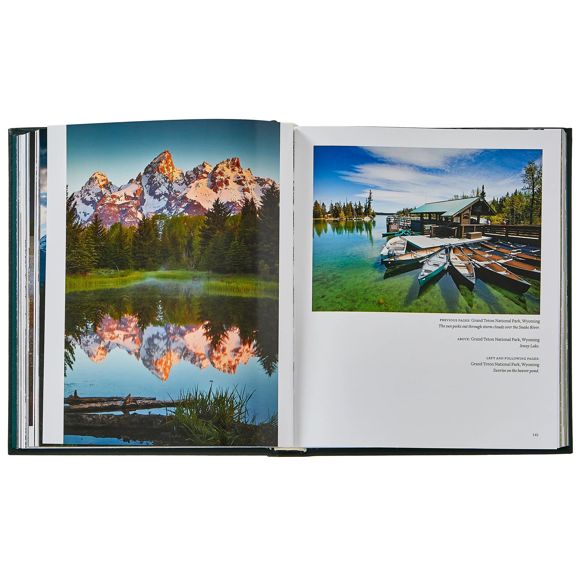 America's National Parks Leather Bound Keepsake Book