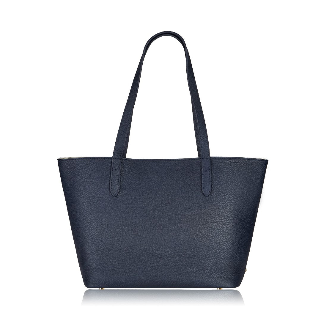 Gigi NY Pebble Leather Teddie Tote Bag
