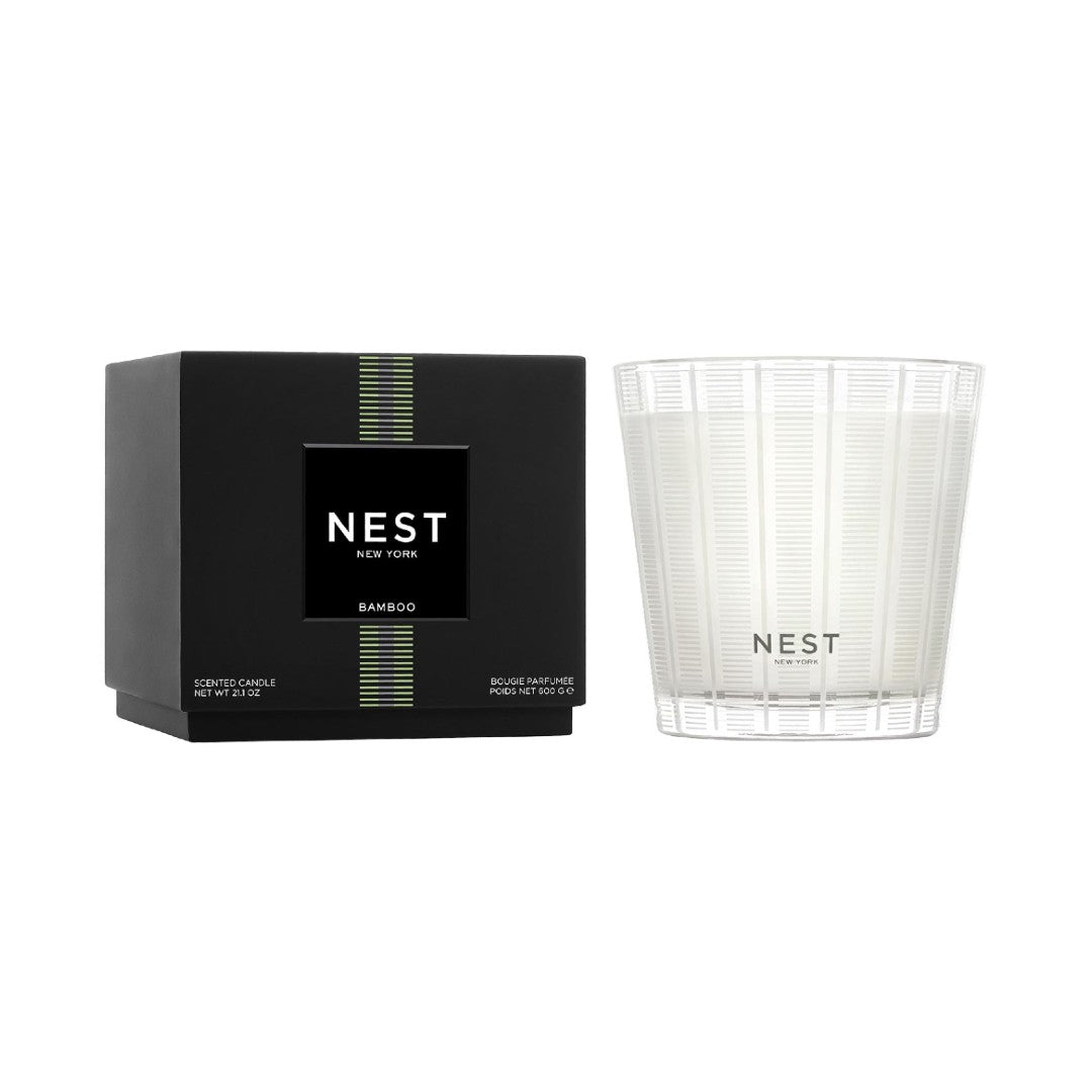 NEST Fragrances 3-Wick Candle in Bamboo