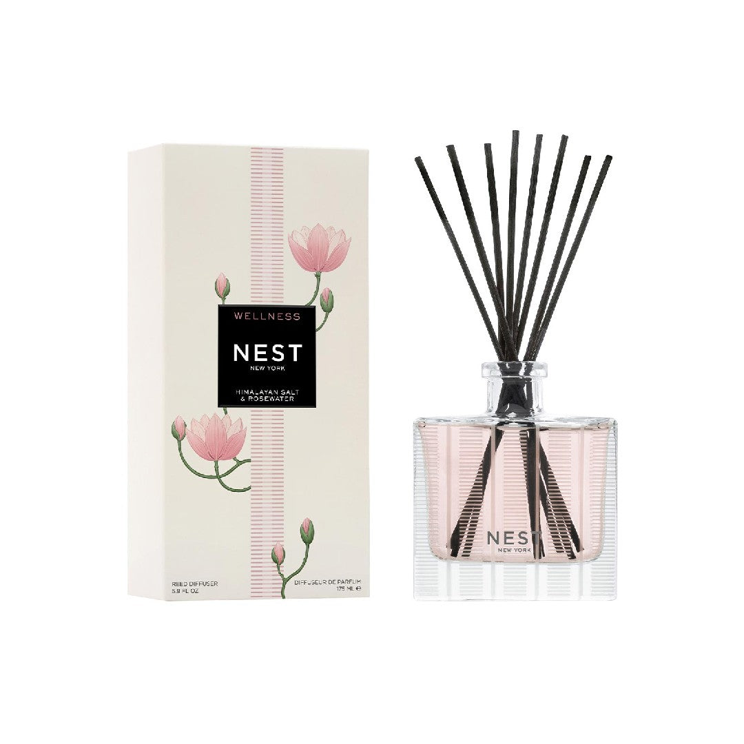 NEST Fragrances Reed Diffuser in Himalayan Salt & Rosewater
