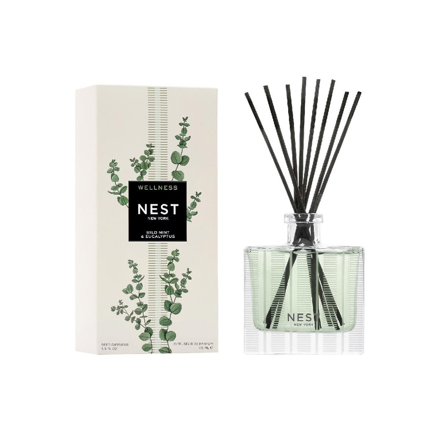 Nest Fragrances Reed Diffuser in Wild Mint & Eucalyptus