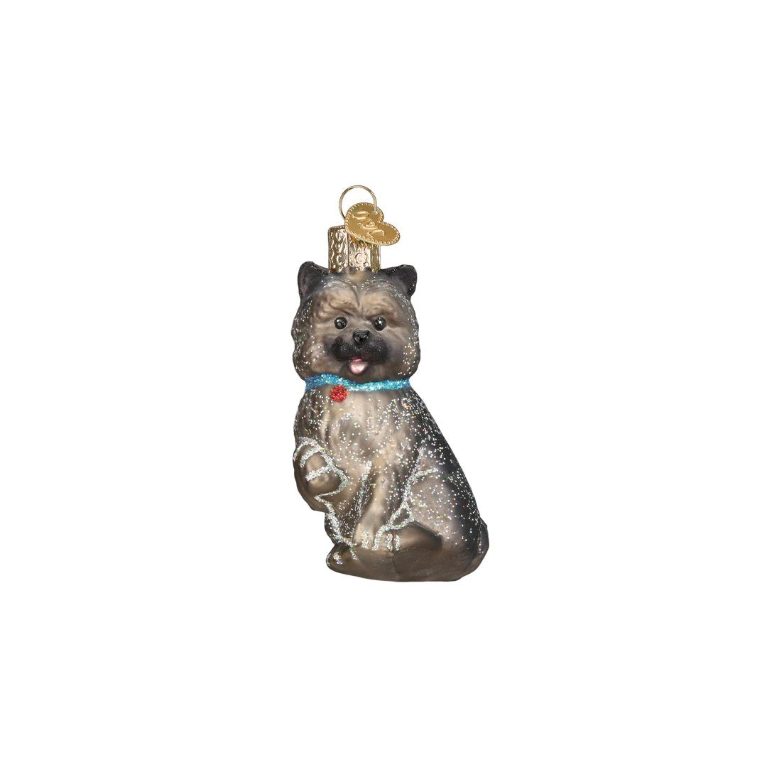 Old World Christmas Cairn Terrier Ornament