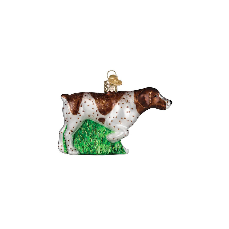 Old World Christmas German Shorthaired Pointer Ornament