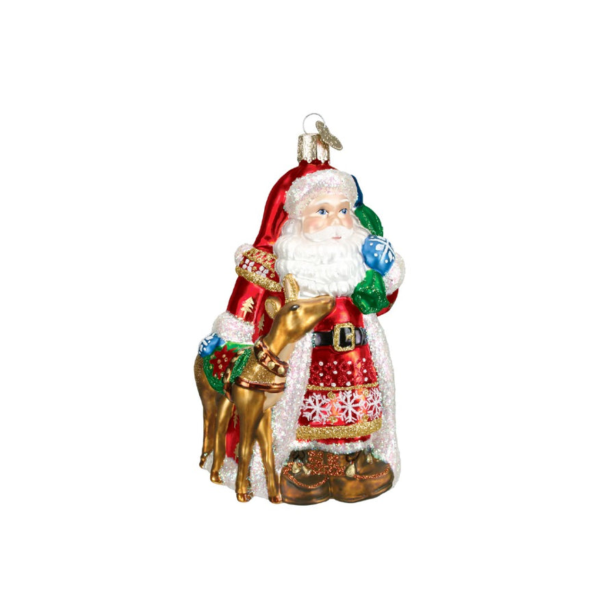 Old World Christmas Nordic Santa Ornament