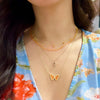 Opal Dew Drops Layering Necklace