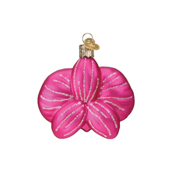 Old World Christmas Orchid Ornament