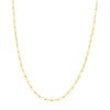 Paperclip 2.60mm Chain in Yellow Gold