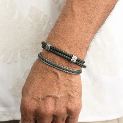 Pig & Hen Little Lewis DBL Army | Vintage Men's Bracelet