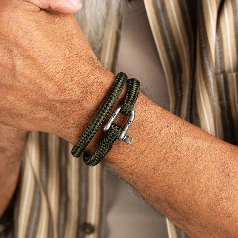 Pig & Hen Salty Steve Army | Vintage Men's Bracelet