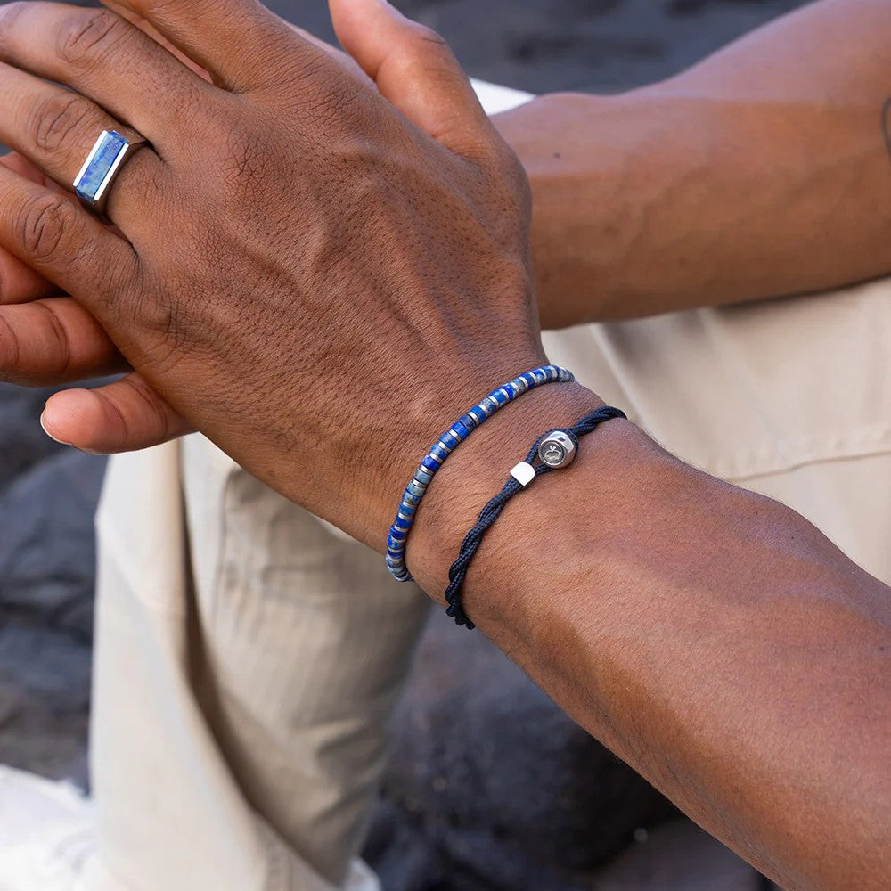 Pig & Hen Brontide Okinawa | Silver Men's Bracelet