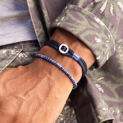 Pig & Hen Brontide Okinawa | Silver Men's Bracelet