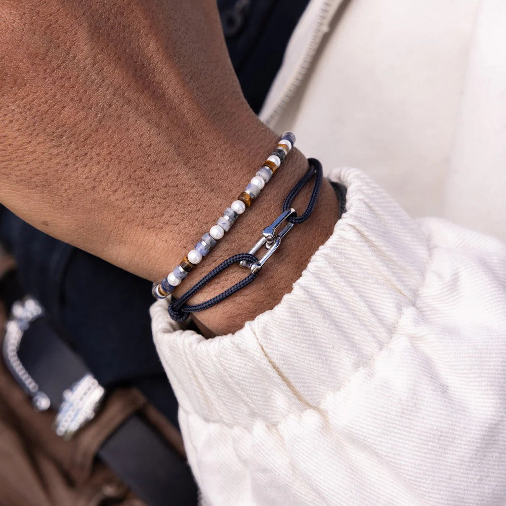 Pig & Hen Brontide Asaka | Silver Men's Bracelet