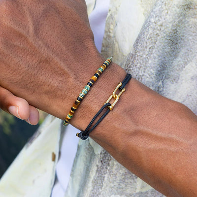 Pig & Hen Brontide Nagoya | Gold Men's Bracelet