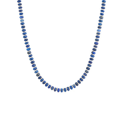 Pig & Hen Brontide Lapis Lazuli | Silver Men's Necklace